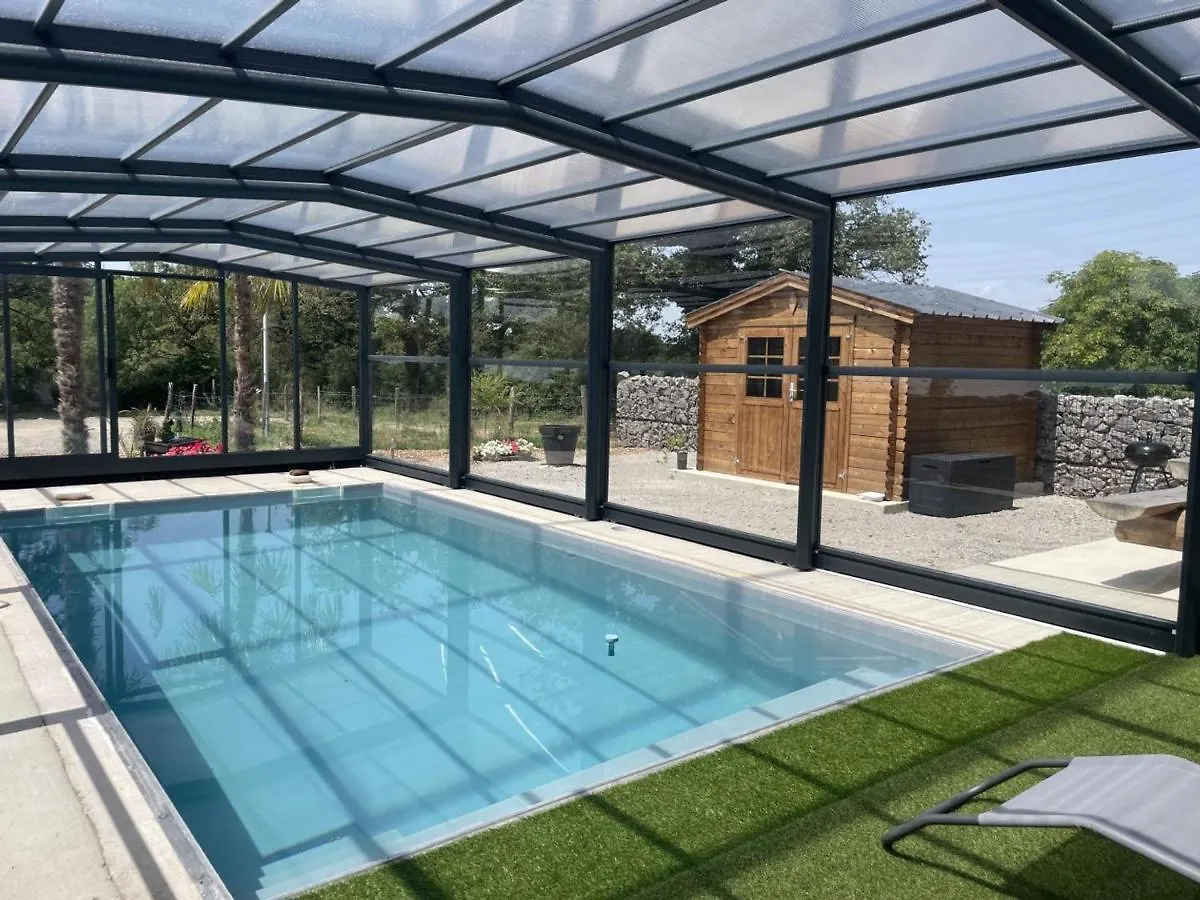 Holiday home Gite Renove Avec Piscine Chauffee Couverte, Climatisation, Proche Randonnees Et Attractions Locales - Fr-1-489-471 Couzon France